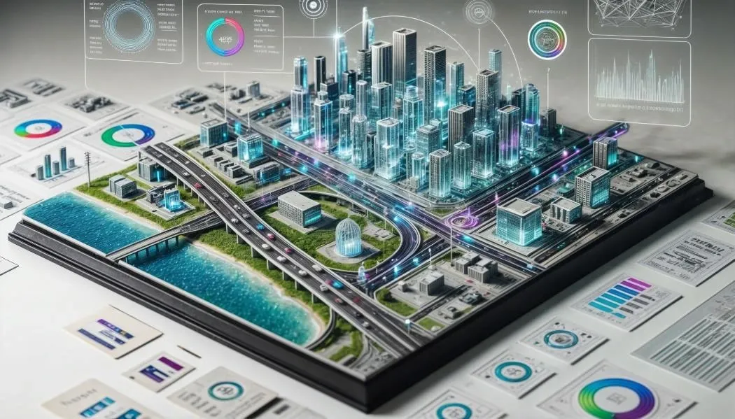 Representation of a Digital Twin of a Smart City